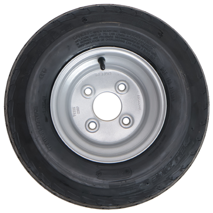 Kenda Compleet aanhanger wiel - 16.5x6.50-8 - steekmaat: 4x100 - draagvermogen: 360 kg - naafdiameter: 60 mm - 6PR