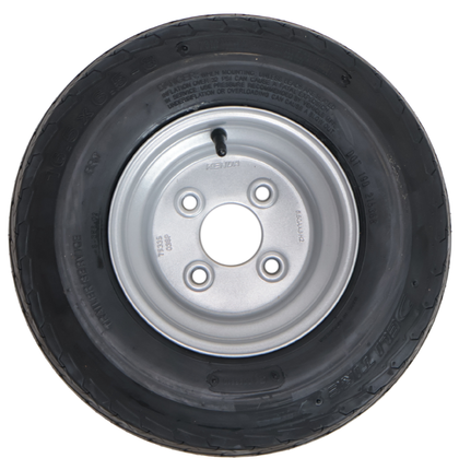 Kenda Compleet aanhanger wiel - 16.5x6.50-8 - steekmaat: 4x100 - draagvermogen: 360 kg - naafdiameter: 60 mm - 6PR