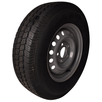 Kenda Compleet aanhanger wiel - 175/80R13C - steekmaat: 5x112 - draagvermogen: 730 kg - naafdiameter: 67 mm