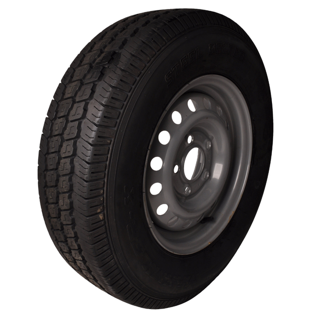 Kenda Compleet aanhanger wiel - 175/80R13C - steekmaat: 5x112 - draagvermogen: 730 kg - naafdiameter: 67 mm