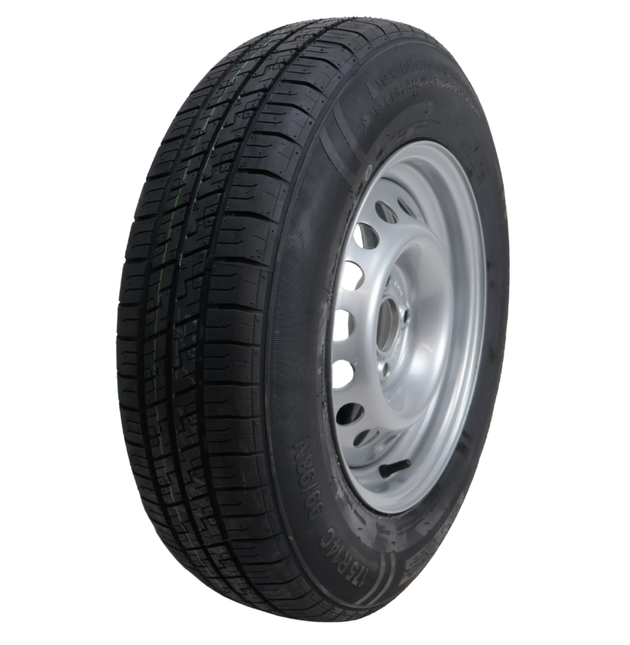 Kenda Compleet aanhanger wiel - 175/80R14 - steekmaat: 4x100 - draagvermogen: 775 kg - naafdiameter: 57 mm