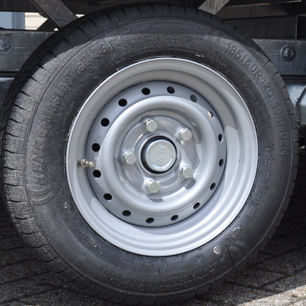 Kenda Compleet aanhanger wiel - 185/60R12C - steekmaat: 5x112 - draagvermogen: 900 kg - naafdiameter:  67 mm