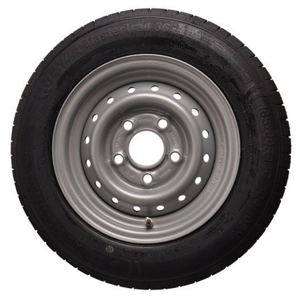 Kenda Compleet aanhanger wiel - 185/60R12C - steekmaat: 5x112 - draagvermogen: 900 kg - naafdiameter:  67 mm