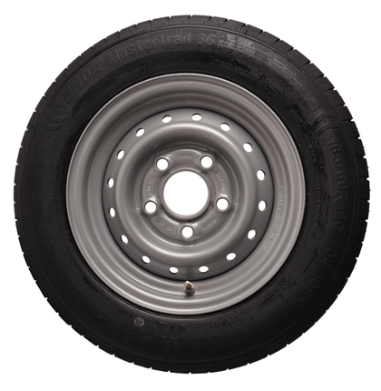 Kenda Compleet aanhanger wiel - 185/60R12C - steekmaat: 5x112 - draagvermogen: 900 kg - naafdiameter:  67 mm