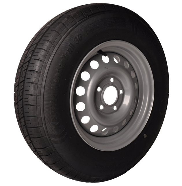Kenda Compleet aanhanger wiel - 185/80R14C - steekmaat: 5x112 - draagvermogen: 900 kg - naafdiameter: 67 mm