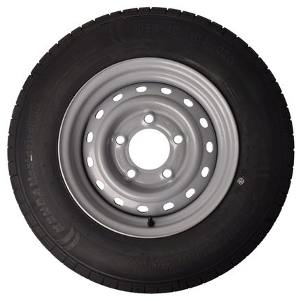 Kenda Compleet aanhanger wiel - 185/80R14C - steekmaat: 5x140 - draagvermogen: 900kg - naafdiameter: 94 mm