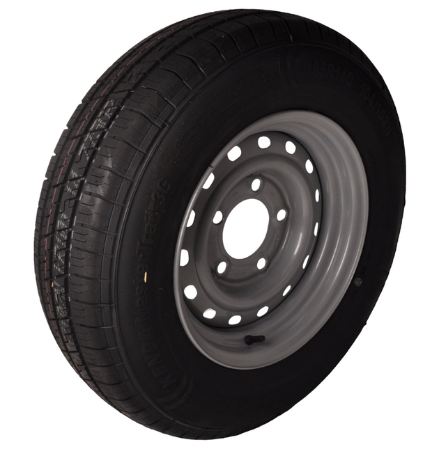 Kenda Compleet aanhanger wiel - 185/80R14C - steekmaat: 5x140 - draagvermogen: 900kg - naafdiameter: 94 mm