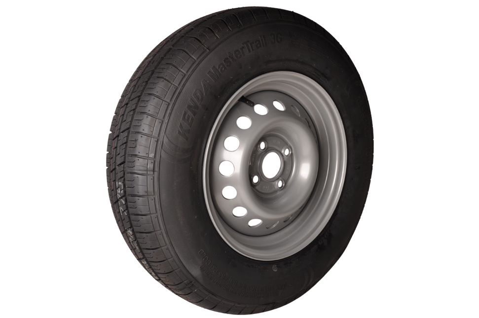 Kenda Compleet aanhanger wiel - 185R14C - steekmaat: 4x100 - draagvermogen: 750 kg - naafdiameter 57 mm