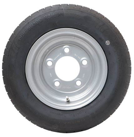 Kenda Compleet aanhanger wiel - 195/55R10C - steekmaat: 5x140 - draagvermogen: 750 kg - naafdiameter: 94 mm - 10PR