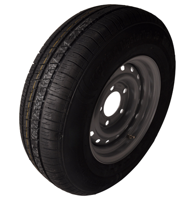 Kenda Compleet aanhanger wiel - 195/80R14C - steekmaat: 5x112 - draagvermogen:: 950 kg - naafdiameter: 67 mm