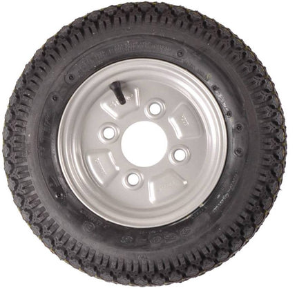 Kenda Compleet aanhanger wiel - 3.50-8 - steekmaat: 4x100 - draagvermogen: 170 kg - naafdiameter: 57 mm - 4PR