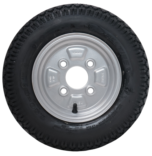 Kenda Compleet aanhanger wiel - 3.50-8 - steekmaat: 4x100 - draagvermogen: 170 kg - naafdiameter: 60 mm - 4PR