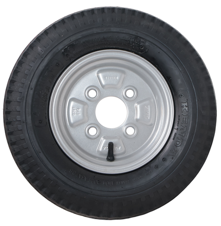 Kenda Compleet  aanhanger wiel - 4.00-8 - steekmaat: 4x100 - draagvermogen: 335 kg - naafdiameter: 60 mm - 6PR