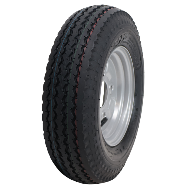 Kenda Compleet  aanhanger wiel - 4.00-8 - steekmaat: 4x100 - draagvermogen: 335 kg - naafdiameter: 60 mm - 6PR
