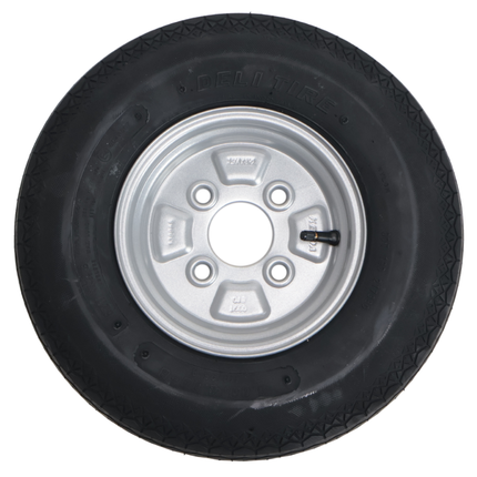 Kenda Compleet aanhanger wiel - 4.00-8 - steekmaat: 4x100 - draagvermogen: 265 kg - naafdiameter: 57 mm - 4PR