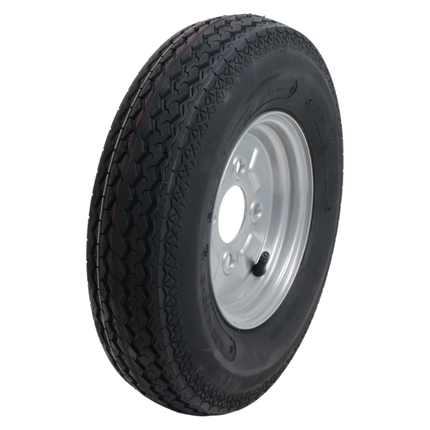 Kenda Compleet aanhanger wiel - 4.00-8 - steekmaat: 4x100 - draagvermogen: 265 kg - naafdiameter: 57 mm - 4PR