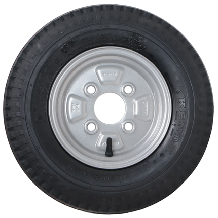 Kenda Compleet aanhanger wiel - 4.00-8 - steekmaat: 4x100 - draagvermogen: 335 kg - naafdiameter: 60 mm - 6PR