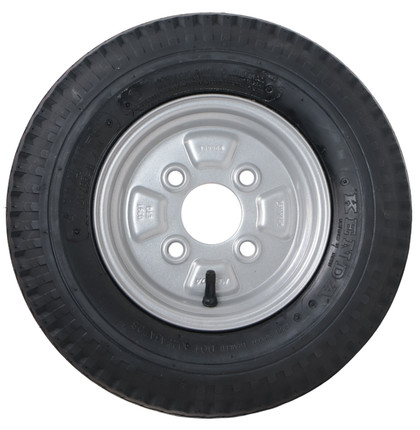 Kenda Compleet aanhanger wiel - 4.00-8 - steekmaat: 4x100 - draagvermogen: 335 kg - naafdiameter: 60 mm - 6PR