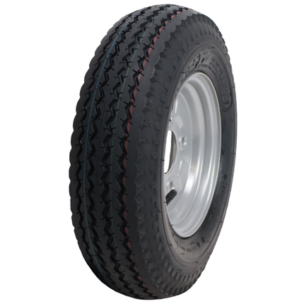 Kenda Compleet aanhanger wiel - 4.00-8 - steekmaat: 4x100 - draagvermogen: 335 kg - naafdiameter: 60 mm - 6PR