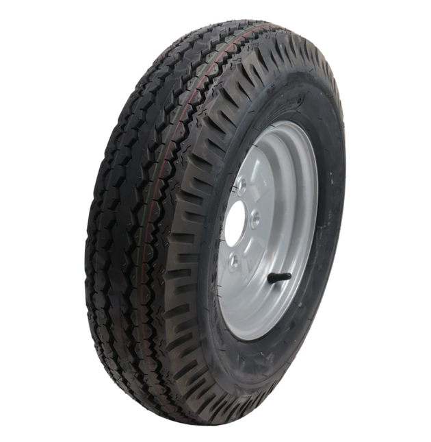 Kenda Compleet aanhanger wiel - 5.00-10 - steekmaat: 4x100 - draagvermogen: 440 kg - naafdiameter: 57 mm - 6PR