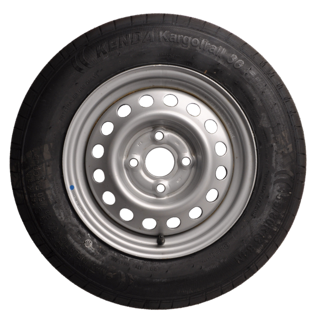 Kenda Compleet aanhangerwiel 155/80R13 - 4x100 - 500 kg - naaf 57 mm