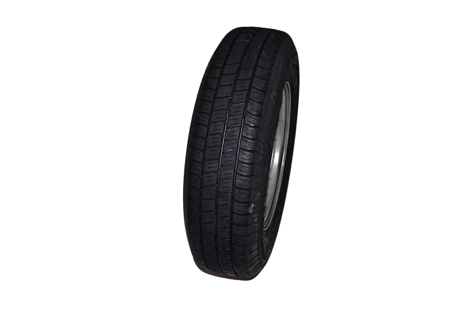 Kenda Compleet wiel 165R13C band +  velg - opel steek 4x100 - draagvermogen 600  kg - 57 mm naafdiameter