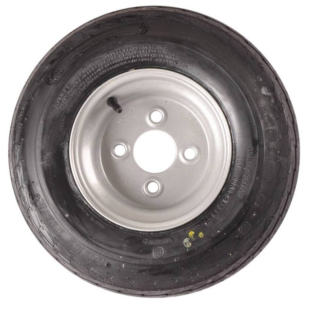 Kenda Compleet  wiel 16.5x6.50-8 band + velg - opel steek: 4x100 - 6PR - draagvermogen 360 kg - naafdiameter 60 mm