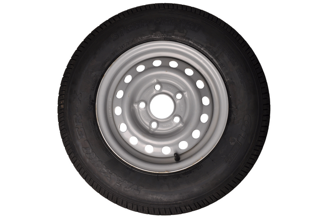 Kenda Compleet wiel 175R13C band + velg -Steekmaat 5x112 - draagvermogen 730 kg - 67 mm naafdiameter