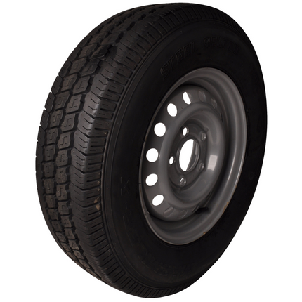 Kenda Compleet wiel 175R13C band + velg -Steekmaat 5x112 - draagvermogen 730 kg - 67 mm naafdiameter