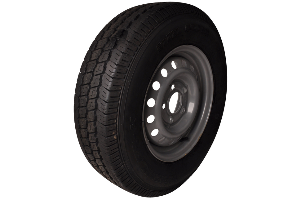 Kenda Compleet wiel 175R13C band + velg -Steekmaat 5x112 - draagvermogen 730 kg - 67 mm naafdiameter