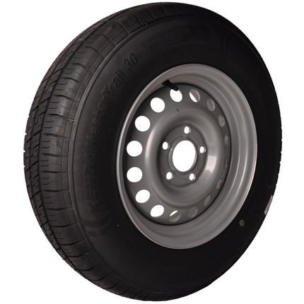 Kenda Compleet wiel 185R14C band + velg -  5x112 - 900kg - naafdiameter 67 mm