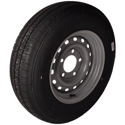 Kenda Compleet wiel 185R14C band + velg -  5x140 - 900kg - naafdiameter 67 mm