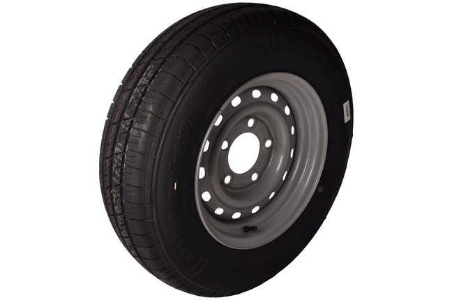 Kenda Compleet wiel 185R14C band + velg -  5x140 - 900kg - naafdiameter 67 mm
