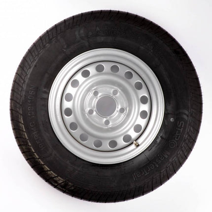 Kenda Compleet wiel 195R14C band +  velg - mercedes steek 5x112 - 950kg draagvermogen - naafdiameter 67 mm