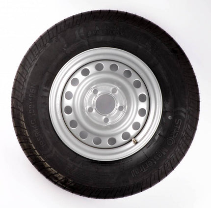 Kenda Compleet wiel 195R14C band +  velg - mercedes steek 5x112 - 950kg draagvermogen - naafdiameter 67 mm
