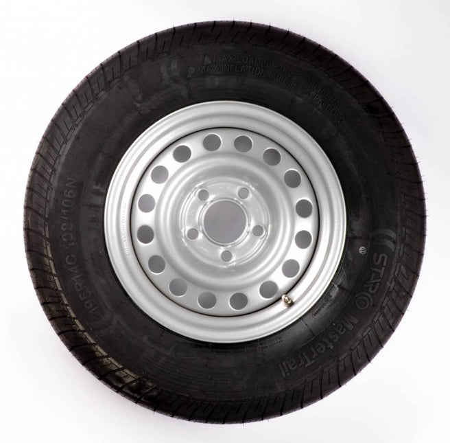 Kenda Compleet wiel 195R14C band +  velg - steek 5x112 - 950kg draagvermogen - naafdiameter 67 mm