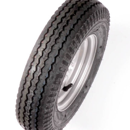Kenda Compleet wiel 4.00-8 band + velg - vetnippel steek: 4x101,6 - 6PR - draagvermogen 335 kg - naafdiameter 67 mm - inclusief vetnippel uitsparing