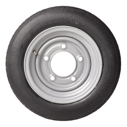 Kenda Ifor Williams - 195/60R12C - band + velg -  900 kg maximaal draagvermogen - steekmaat 5x165,1 - 114,6 mm naafdiameter