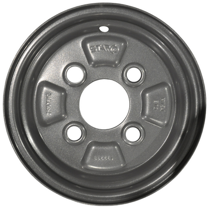 Kenda Losse 8 inch aanhanger velg - 2.50Ax8 - steekmaat: 4x100 - draagvermogen: 345 kg - naafdiameter: 60 mm - ET0