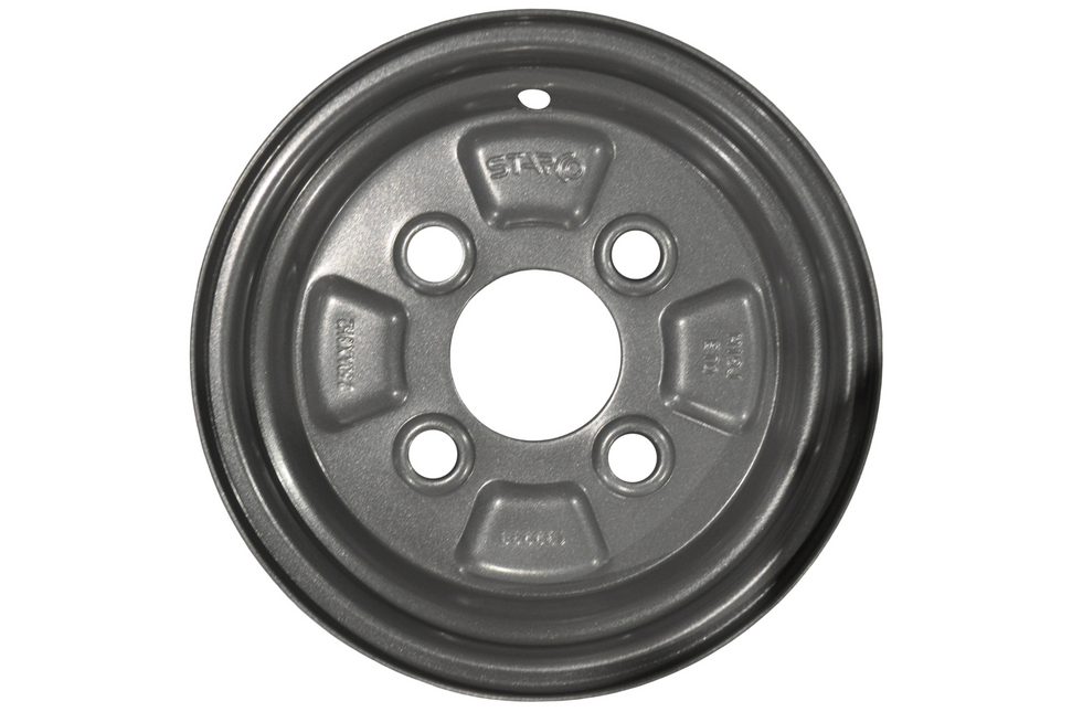 Kenda Losse 8 inch aanhanger velg - 2.50Ax8 - steekmaat: 4x100 - draagvermogen: 345 kg - naafdiameter: 60 mm - ET0