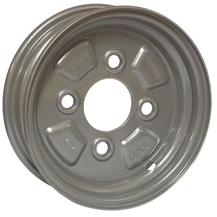 Kenda Losse 8 inch aanhanger velg - 3.00Dx8 - steekmaat: 4x100 - draagvermogen: 425 kg - naafdiameter: 60 mm - ET0