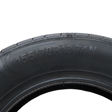Kenda Tubeless band aanhanger - 155/70R13 - draagvermogen: 375 kg - 74N