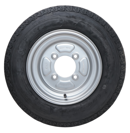 Kings tire Compleet aanhanger wiel - 4.00-10  - steekmaat: 4x115 - draagvermogen: 345 kg - 6PR - naafdiameter: 85 mm