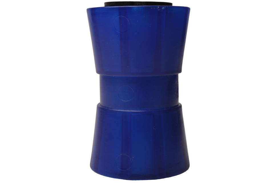 Knott 133x58,5 mm kielrol blauw 17 mm naafdiameter