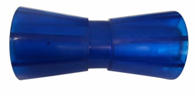 Knott 194x90 mm kielrol blauw 17 mm naafdiameter