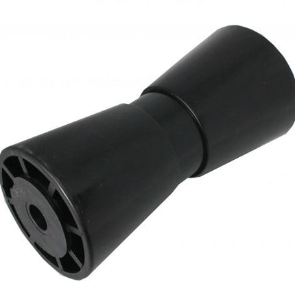 Knott 194x90 mm kielrol zwart 17 mm naafdiameter