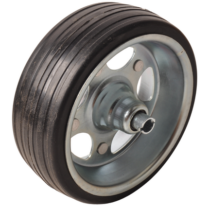 Knott 230x80 mm wiel met stalen velg voor neuswiel - 20 mm naafdiameter - 500 kg draagvermogen