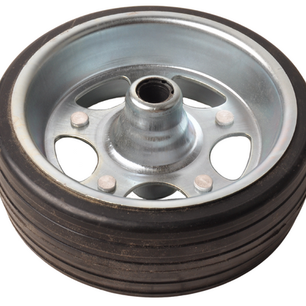 Knott 230x80 mm wiel met stalen velg voor neuswiel - 20 mm naafdiameter - 500 kg draagvermogen