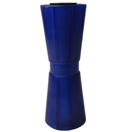 Knott 259x61 mm kielrol blauw 17 mm naafdiameter - polyvinyl materiaal