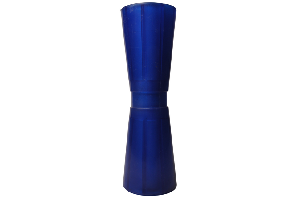 Knott 305x95 mm kielrol blauw 17 mm naafdiameter
